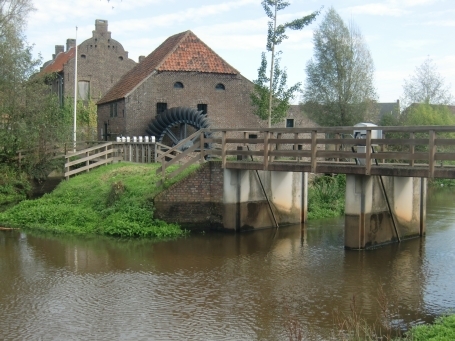 Leudal NL : Ortsteil Neer, Friedessemolen ( Nov. 2014 )